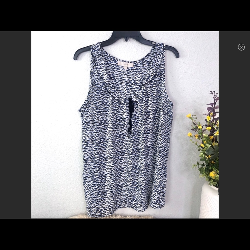 Loft. Size Large...Sleeveless Top - Picture 1 of 5